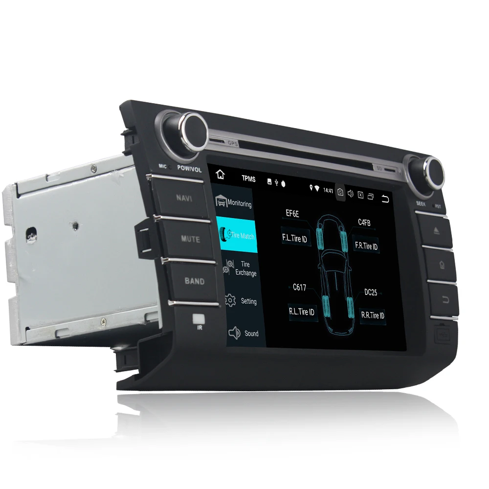 Top Octa core Android 8.0/Quad Core Android 8.1 car dvd player for Suzuki swift 2004 2005 2006 2007 2008 2009 2010 Car Radio GPS 1