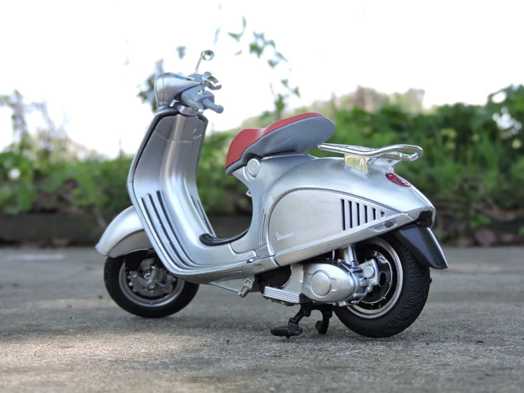 Художественный Ретро стиль 1/12 специальный литой металл VESPA 946 мотоцикл Настольный дисплей Коллекция Модель