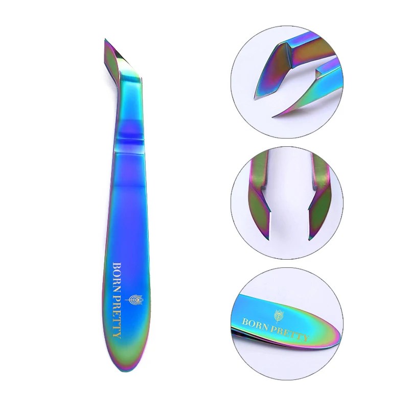

BORN PRETTY Chameleon Mini Nail Cuticle Nipper Stainless Steel Dead Skin Clipper Remover Tweezer Scissor Manicure Nail Art Tool