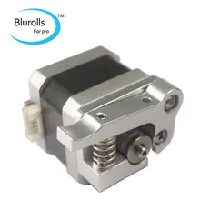 3d printer parts reprap aluminum alloy left-hand replicator 1 & 2 extruder upgrade replicator 2X extruder (no motor)