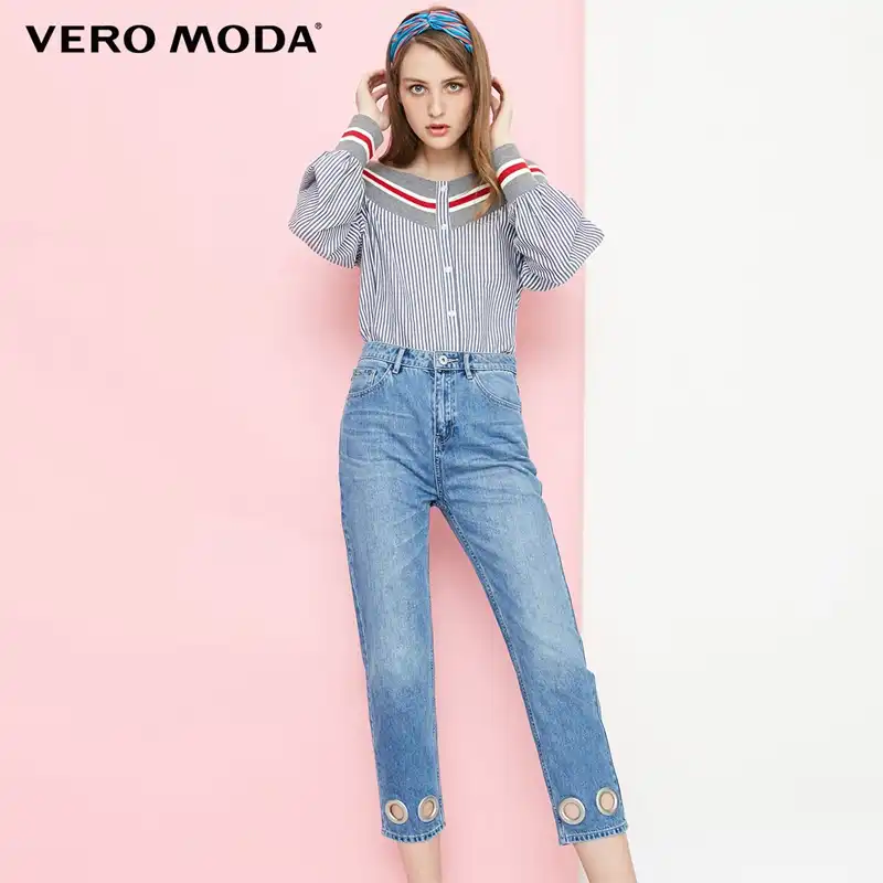 vero moda straight jeans