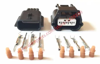 

10 Sets 4 Pin Female Male Waterproof Auto Plug 7282-8853-30 7283-8853-30 MAP Sensor Mass Air Flow Socket For Nissan