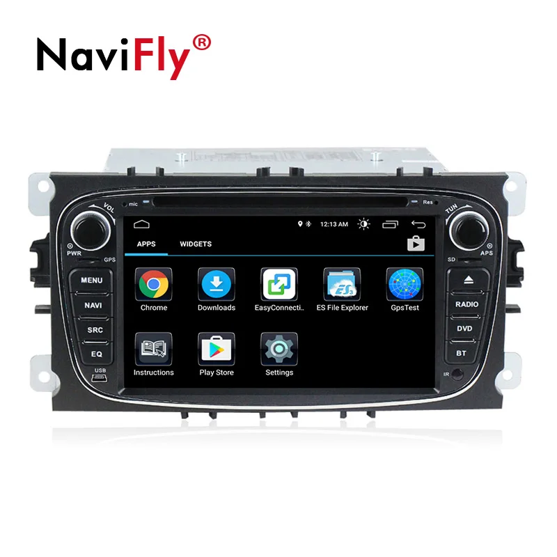Cheap New Arrival! Android 8.1 system car dvd player for FORD/Focus/S-MAX/Mondeo/C-MAX/Galaxy support gps Navigation wifi bluetooth FM 2