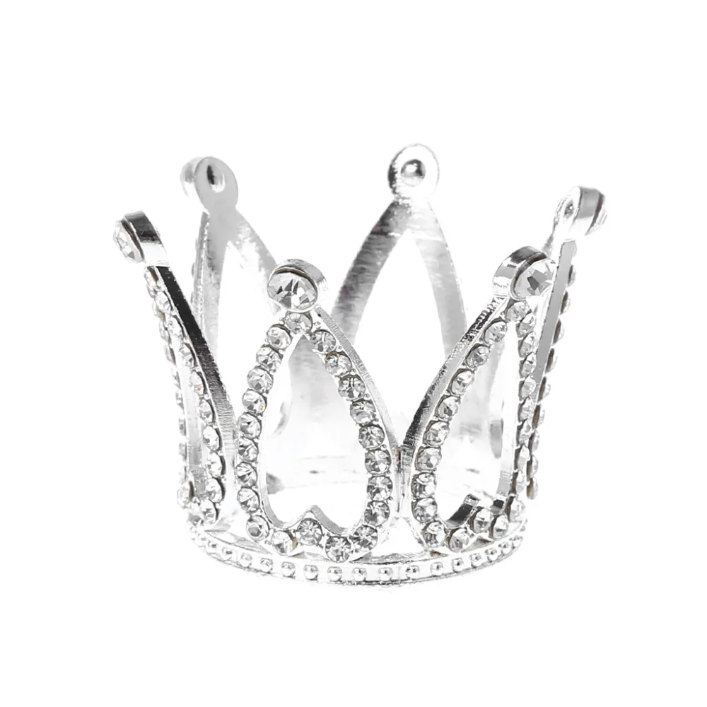 

Baby Crown Photo Photography Props Headband Ring Mini Decoration Newborn Girls Princess Gold Silver Luxury Fashion Memorial Birt
