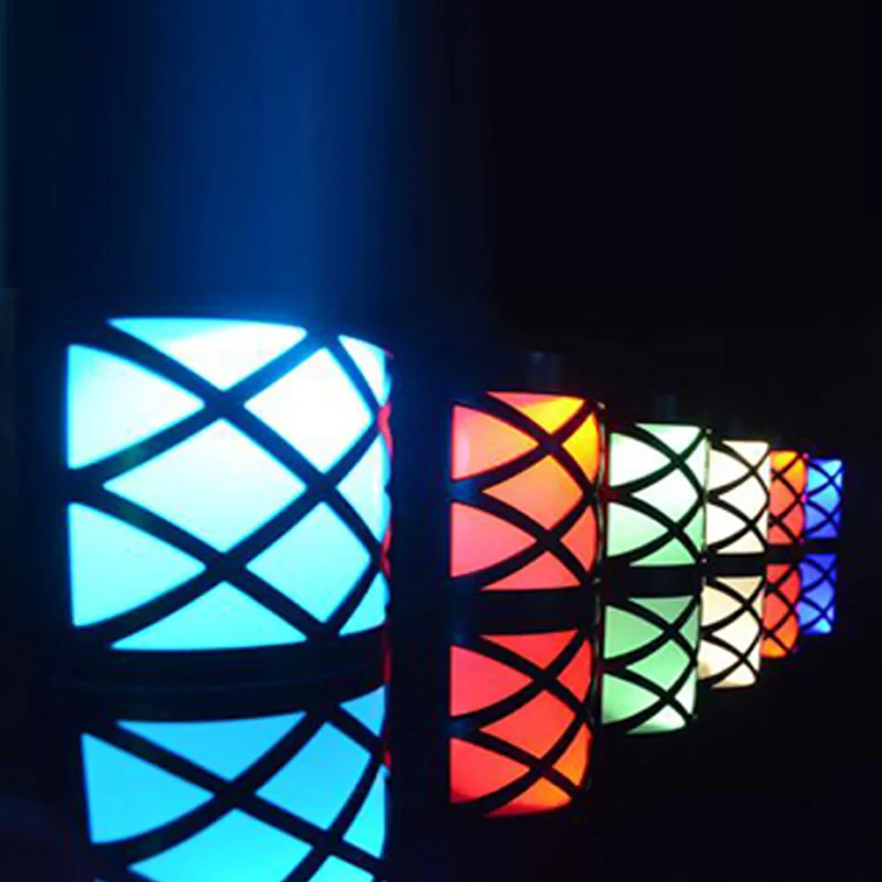 

2019 New LED Solar light RGB Colorful Waterproof Wall Lamp Fence Light Garden Decor LED Garden Corridor solar lamp