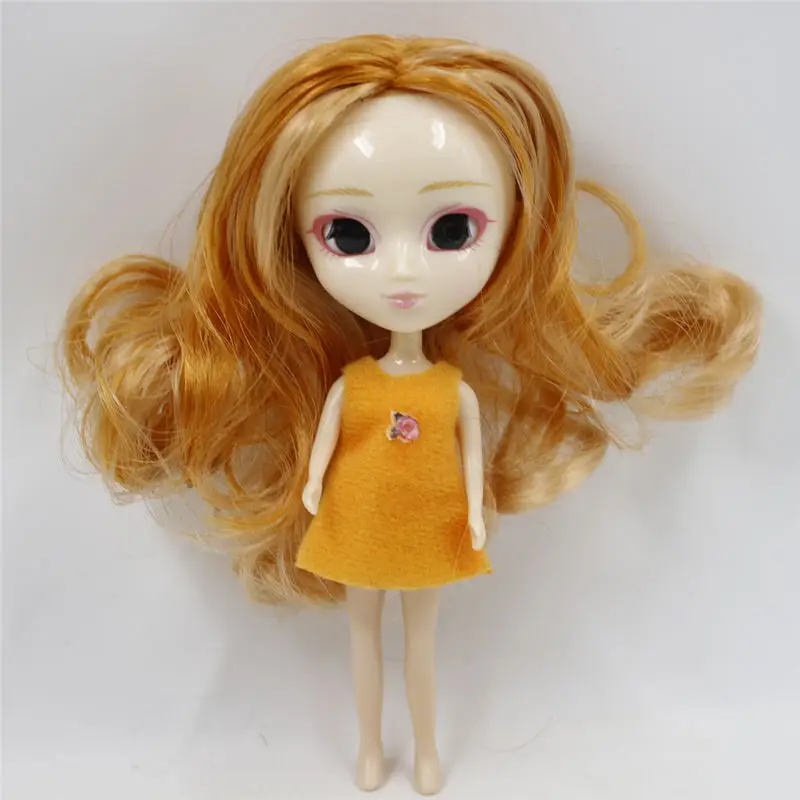 Ледяная Обнаженная мини-кукла Pullip много видов цветов волос, одежда случайный BJD - Цвет: 01452240