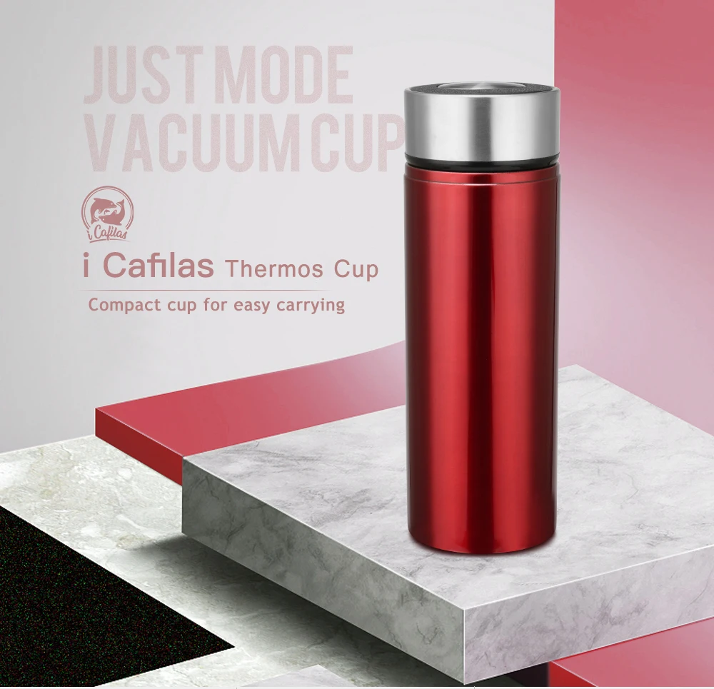 

Thermal Cup With Tea leaks Vacuum Flask Heat Water Tea Mug Thermos Coffee Mugs Water Insulated Stainless Steel Travel Cup
