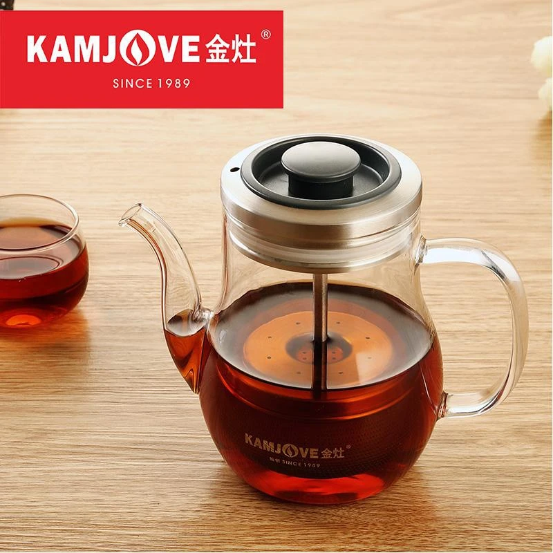 Kamjove апельсиновый цитрусовый пуэр чайник чайная чашка термостойкий стеклянный чайный набор элегантная чашка кофейник