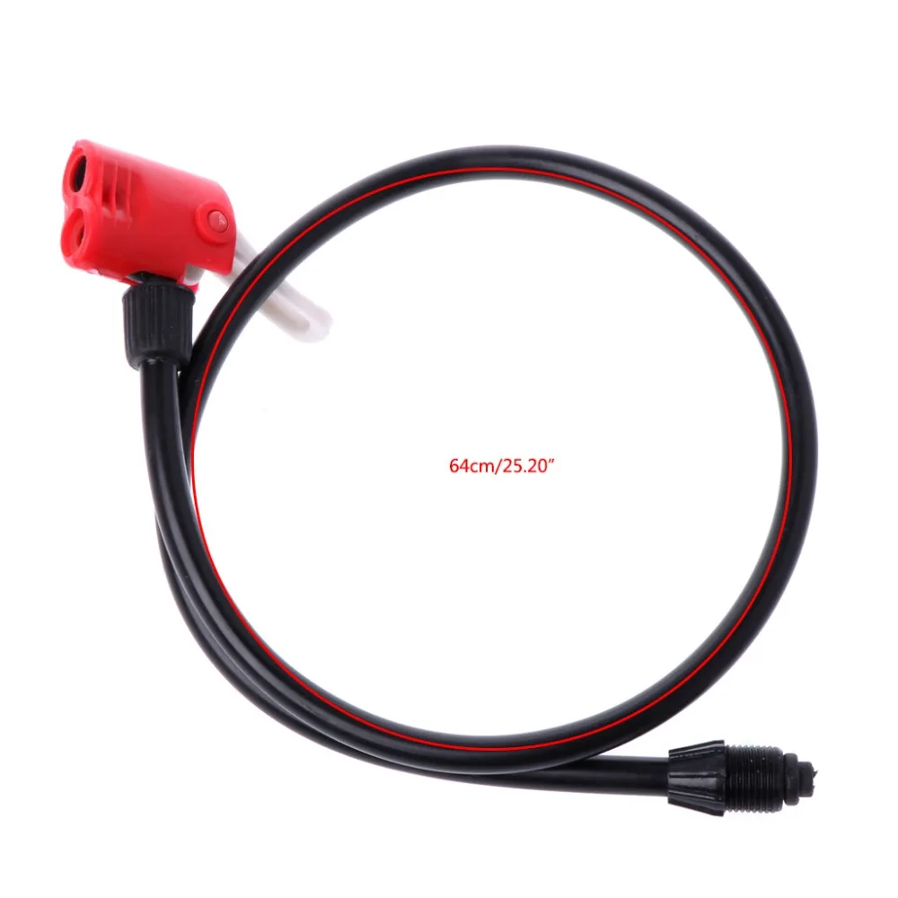 

1pc NEW Bike Tyre Hand Air Pump Inflator Replacement Hose Tube Rubber For Tire Bicycle Accessories
