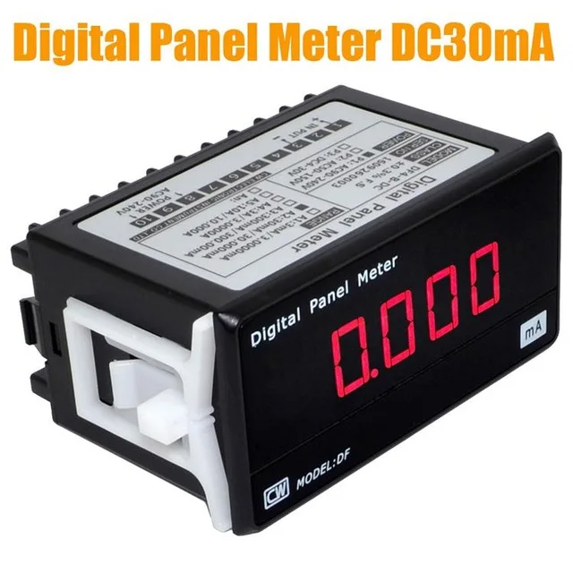 

DF4-B High Precision 30mA Digital DC Current Meter Ammeter Amp Monitor Detector Panel