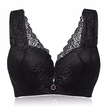 

Bras Fashion Bralette Sexy Women Lace Push Up Bra Plus Large Size Wireless Underwear Brassiere Adjustable Thin Bra Lingerie