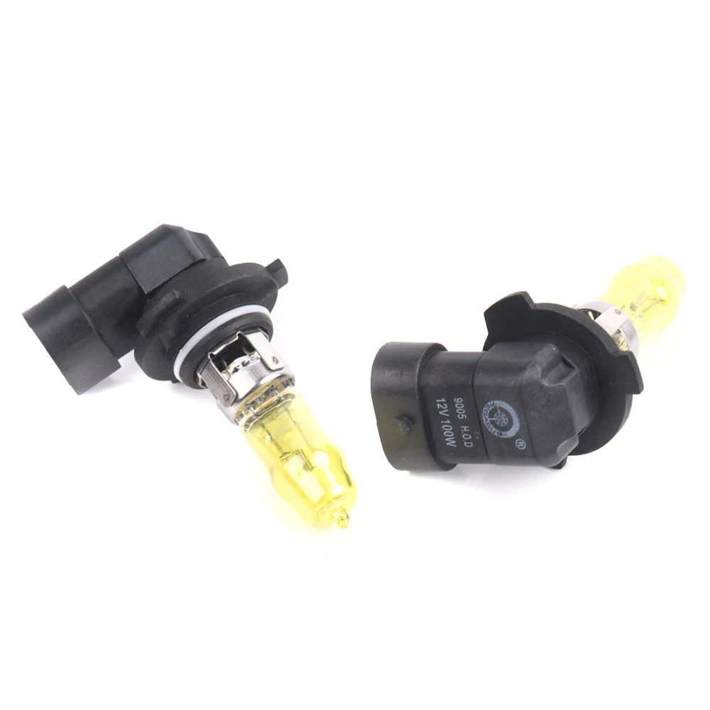 2x HB3 9005 DC 12 в 100 вт 3500 к золотисто-желтые автомобильные HOD ксеноновые галогенные