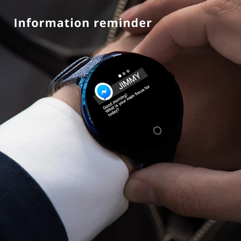 Men'S Smart Watch Waterproof Toughened Glass Smart Band Fashion Fitness Blood Oxygen Pk V12 Bracelet