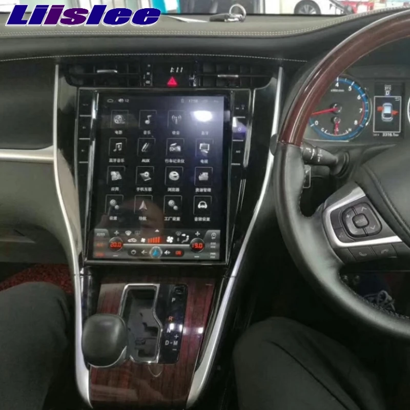 Для Toyota Harrier 2013~ Android 2G ram LiisLee Автомобильный мультимедийный телевизор DVD gps wifi аудио стерео радио навигация NAV NAVI карта