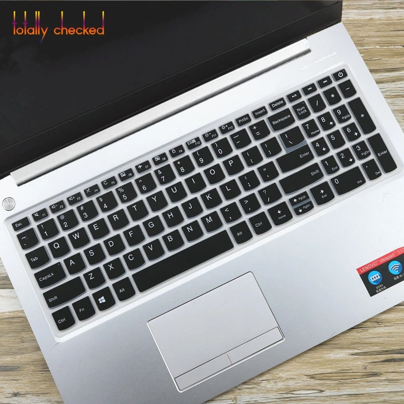 Для lenovo Ideapad 330 330s V330 15 V330-15IKB 15igm v330-15isk v330-15 330s-15 330s-15ikb 15,6 дюймовый ноутбук клавиатура кожного покрова - Цвет: black