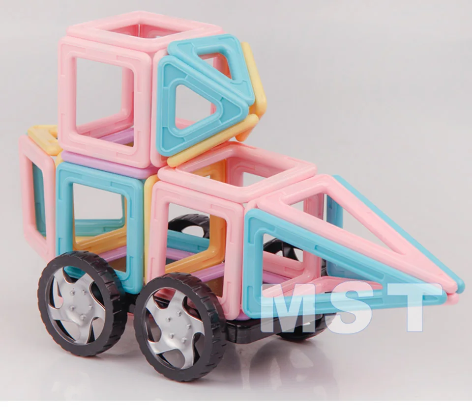 32 шт. большой размер Магнитный строительный блок Красочный Магнит конструкторский набор для раннего развития игрушки для детей