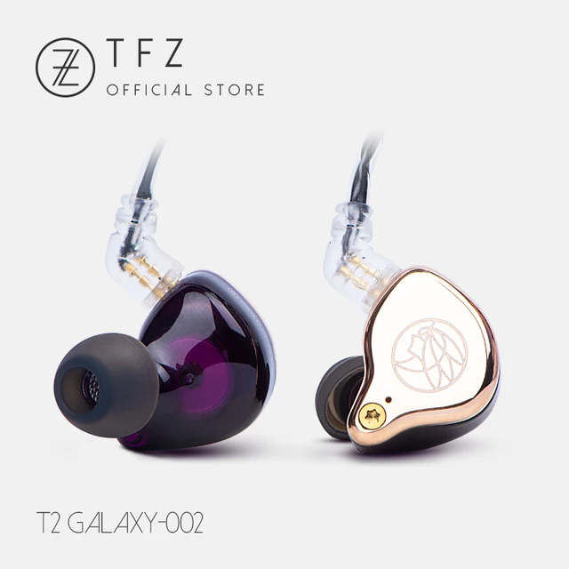 The Fragrant Zither / T2, Hifi monitor headphoens, TFZ Bass Sound Earphone In-Ear Sport Headset,3.5mm Earbuds for Huawie Mp3 Dj