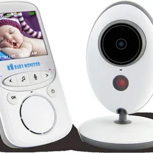 Беспроводной ЖК-Аудио Видео Детский Монитор VB605 радио няня музыка работающий на линии внутренней связи инфракрасный 24 h портативная детская камера детская рация няня
