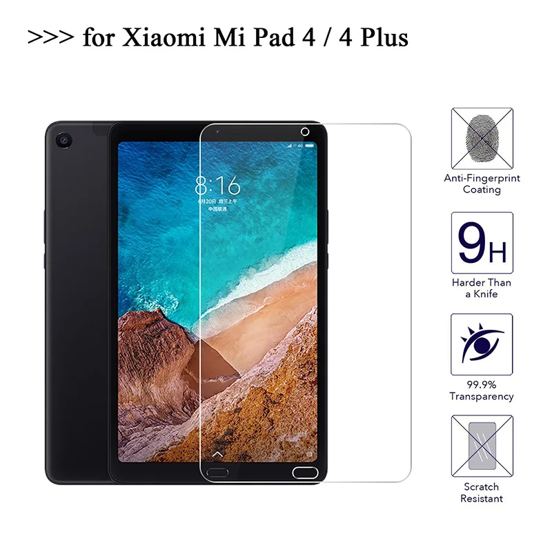 Закаленное стекло 9H для Xiao mi pad 4 Plus mi Pad 4 Plus 10,1 дюймов Защитная пленка для экрана 0,3 мм HD жесткая защитная пленка Взрывозащищенная пленка