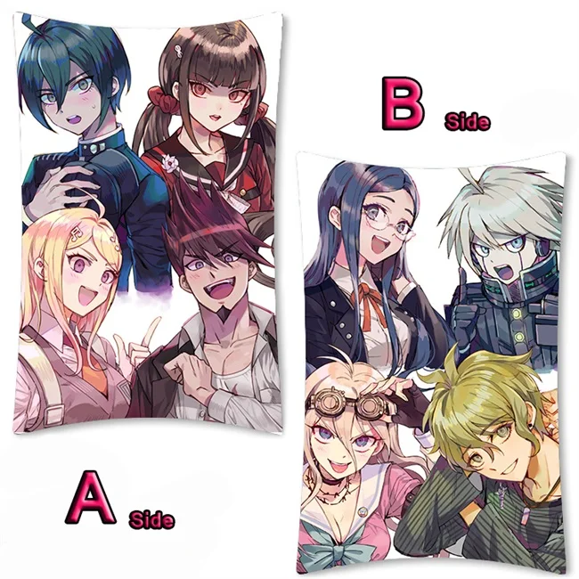 Аниме Danganronpa V3 Akamatsu kaede ouma kokichi Dakimakura обнимающий тело Чехол для подушки Otaku наволочка подарки 35x55 см - Цвет: 02