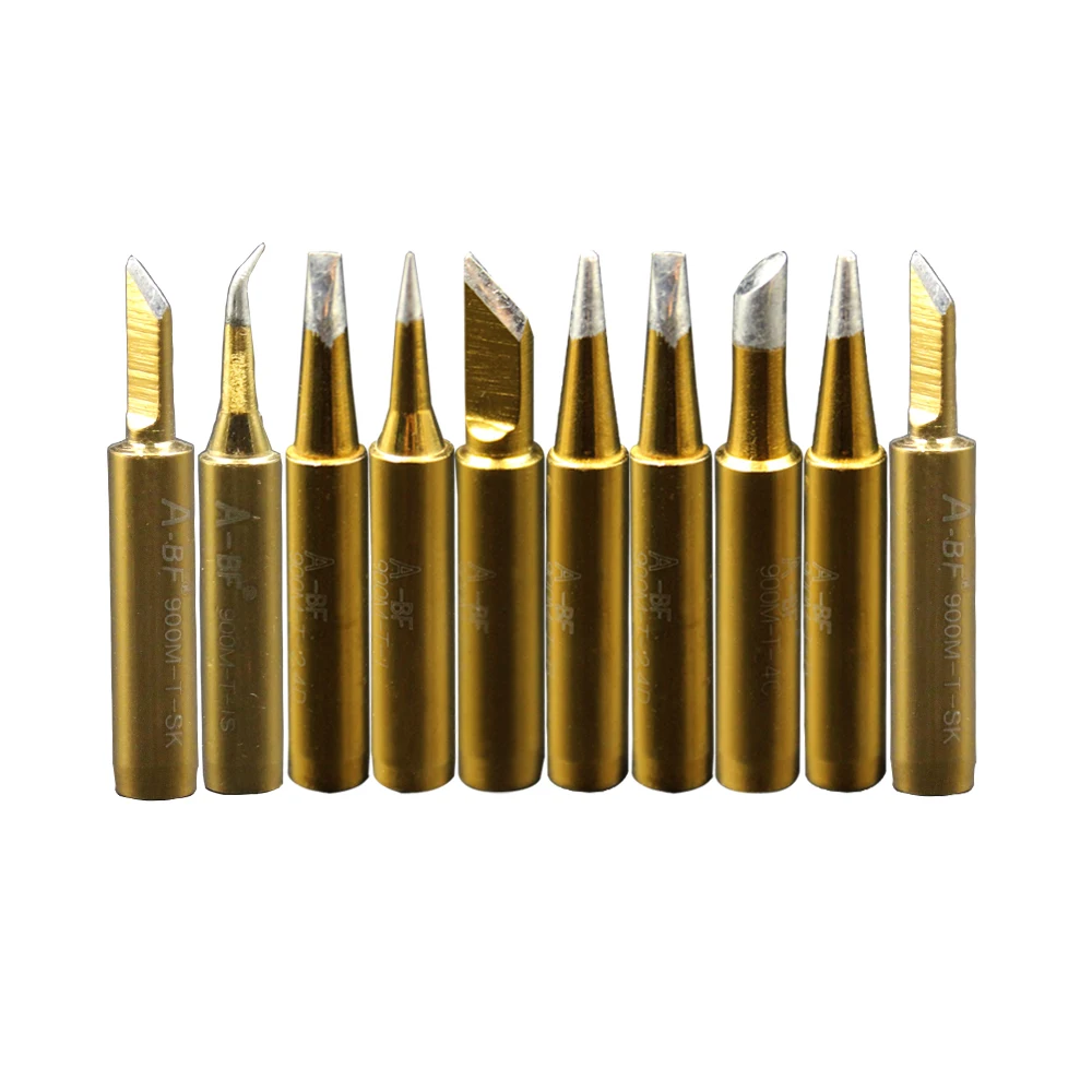 Soldering-Iron-Tips-900M-standard-soldering-tips-10pcs-Solder-Welding-Tips-rework-station-936-907-soldering