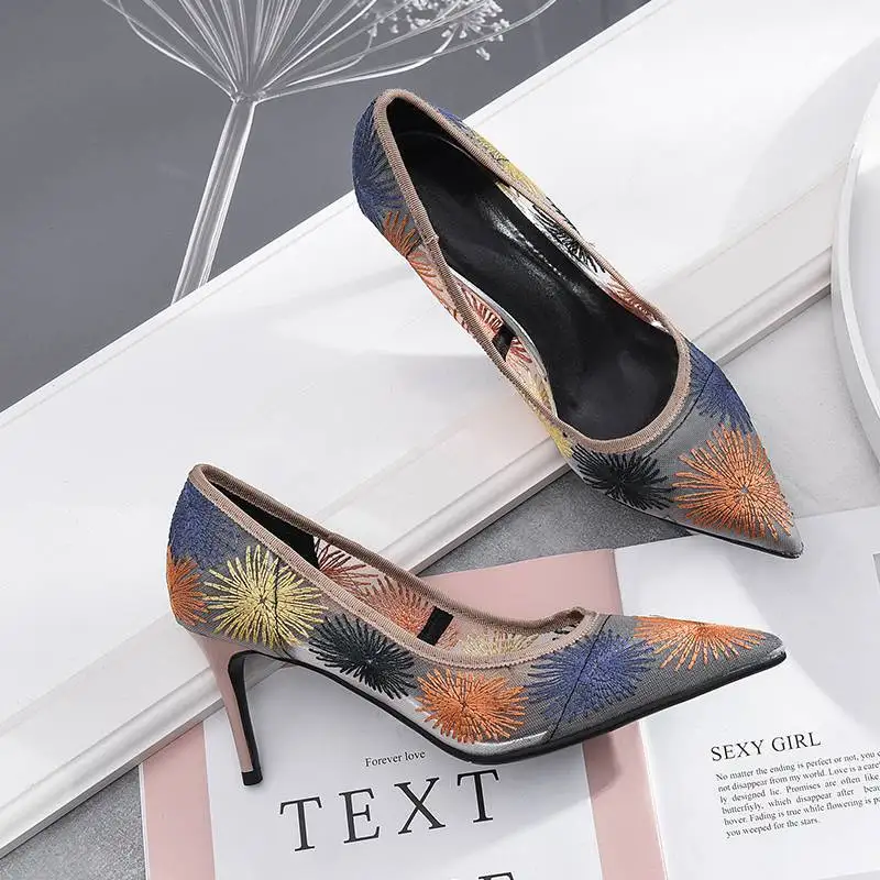 Saliendo Y Las Con Zapatos Negro Stiletto Krazing Pista Deslizamiento Del Elegante Pie Moda Dama Oxford Colores Tacones Altos L27 Dedo Olla Mezclados De La Puntiagudo En Beige Mujeres fx1nBFf