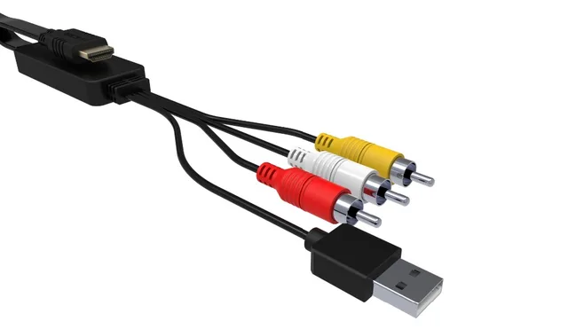 Cheap HDMI Male to 3RCA Male AV Composite Video Audio Converter Adapter 2m Cable with USB Power For Amazon Fire TV Sticks PC Laptop Cheap HDMI Male to 3RCA Male AV Composite Video Audio Converter Adapter 2m Cable with USB Power For Amazon Fire TV Sticks PC Laptop