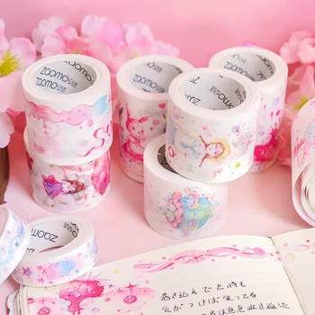 

Kawaii Pink Girl Dream Decorative Washi Tape DIY Scrapbooking Sticker Label Masking Tape School Office Supply Gift Stationery