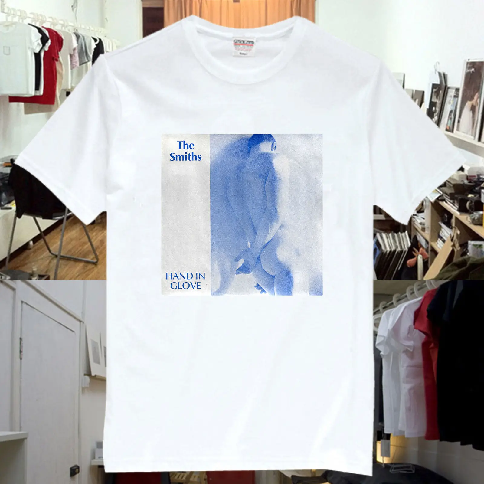 Новый Smiths рука перчатки мужские и женские футболки S-5XL | Мужская одежда