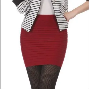 Cheapest Free Shipping New Fashion 2019 Summer Women Skirt High Waist Candy Color Plus Size Elastic Pleated Sexy Short Skirt