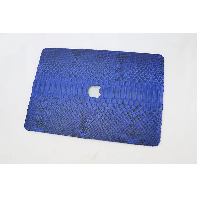 Чехол для ноутбука синего цвета из кожи питона для Macbook Air retina 1" 15", новинка, 1" чехол со змеиным покрытием