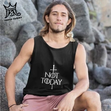 Ария Старк не сегодня летняя майка с бретелями без рукавов Топ для мужчин playeras человек algodon хлопковая рубашка повседневная одежда новое поступление