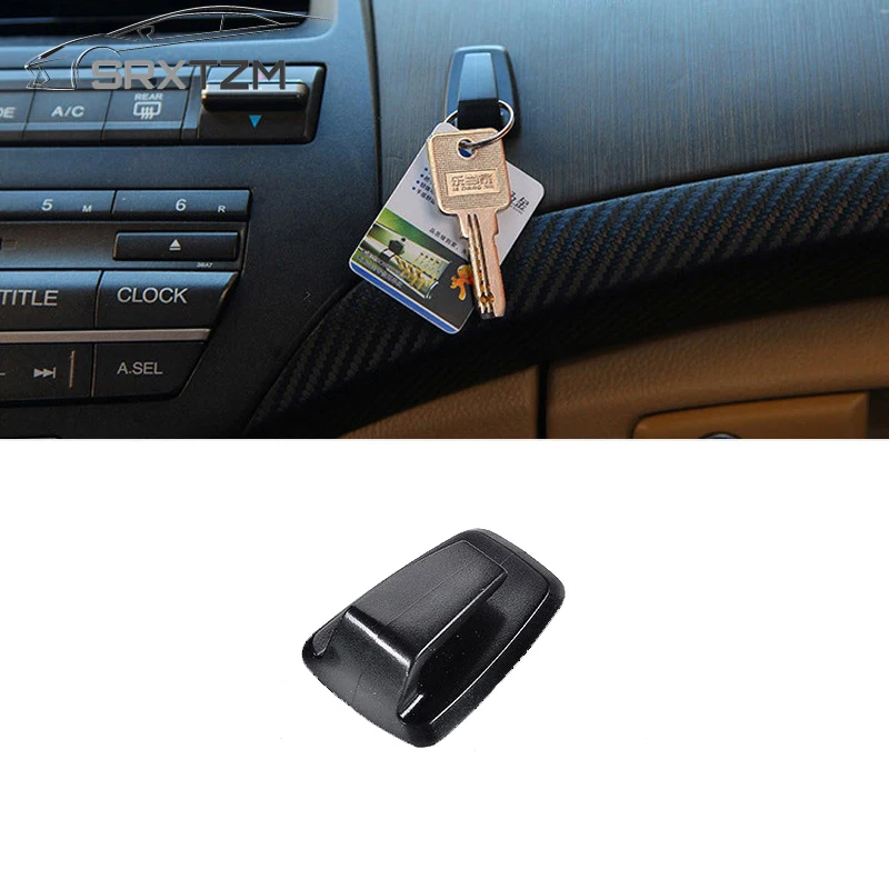 

SRXTZM New Style High Quality 1Pcs Convenient Black Auto SUV Car Truck Self Adhesive Hook Hanger Bag Purse Organizer Holder ABS