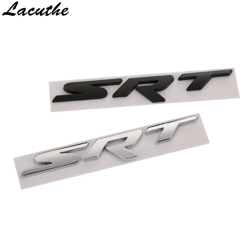Металлические SRT наклейки задний багажник эмблема значок для Chrysler Aspen Crossfire Ypsilon