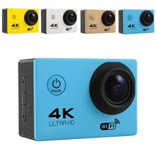 Ультра HD 4 K экшн-камера wifi видеокамеры 16MP 170 go cam 4 K deportiva 2 дюйма f60 водонепроницаемая Спортивная камера pro 1080P 60fps cam