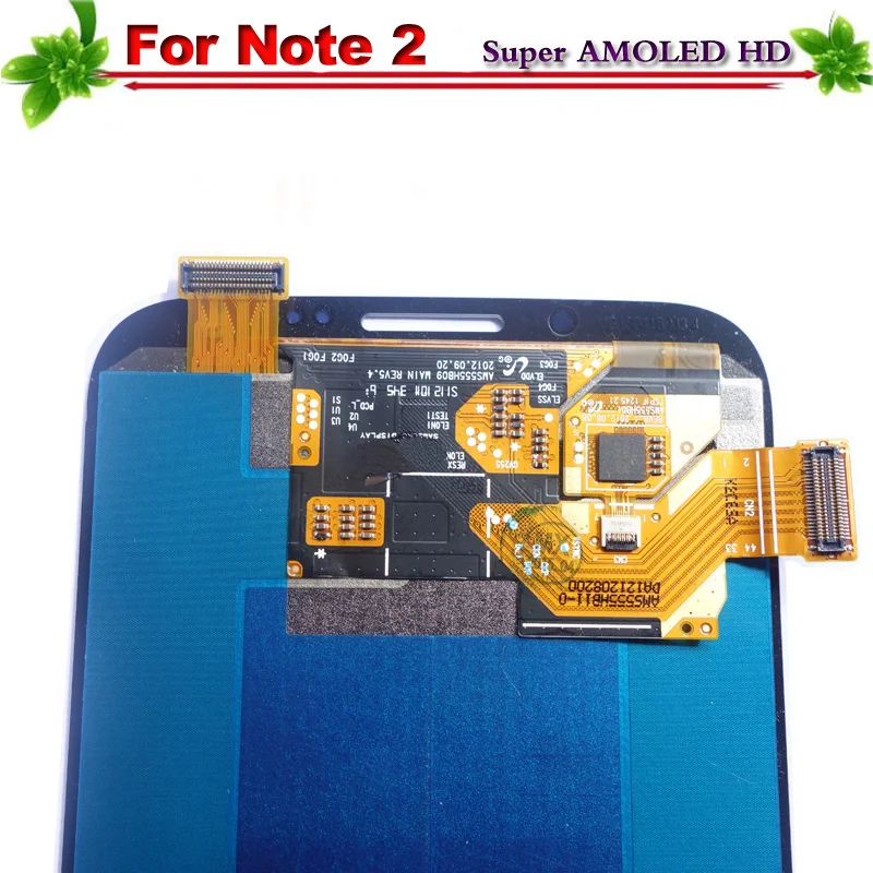 Super AMOLED HD для samsung Galaxy Note 2 Note2 N7100 N7105 T889 i317 i605 L900 ЖК дисплей Дисплей Сенсорный экран