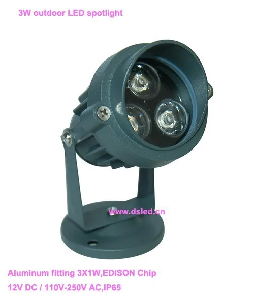 Conduziu a Luz do Jardim Conduzida do Jardim Conduzida do Trajeto Holofote Conduzido Exterior Luz Ds-06-48-3w110v - 220vac ! ce Ip65 3w 3 Luzes p caminhos