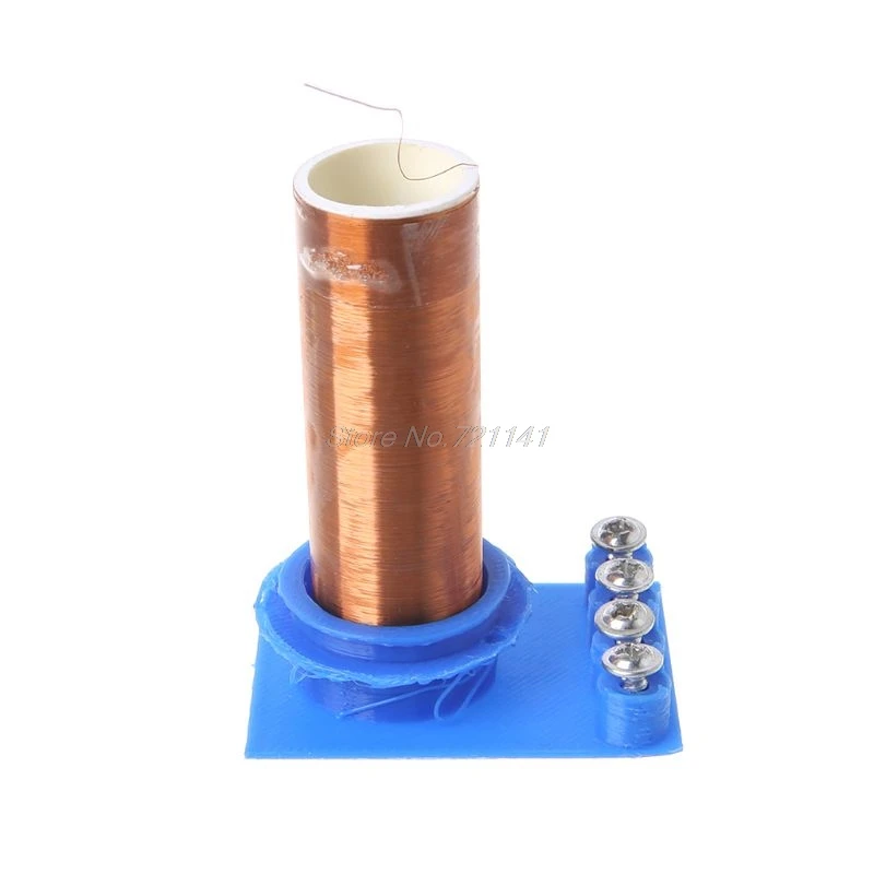 

Newest Diy Mini Tesla Coil Kit Magic Props DIY Parts Empty Lights Technology Electronics Manual Assemble Magic Component