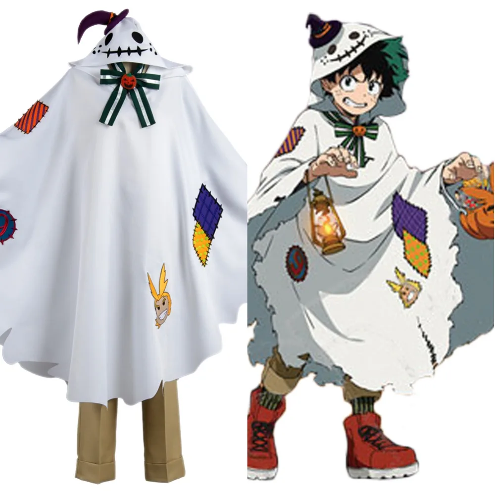 My Boku No Hero Academia Izuku Midoriya Halloween Cosplay Costume Suit 