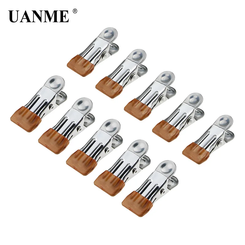 

UANME 10Pcs Metal Clip Fixture Multi-purpose Fastening Clamp for Mobile Phone Tablet Glued LCD Screen Repair Tools Set