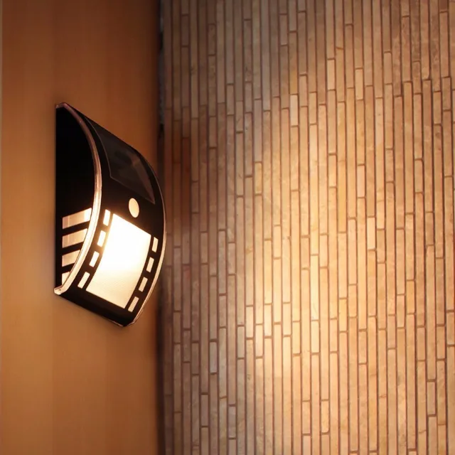 lightinbox solar powered indoor outdoor motion sensor led light