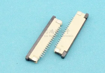 

WZSM Free Shipping NEW FFC FPC Flexible Flat Cable Connector 1.0mm Pitch 18 pin Flexible cable Socket