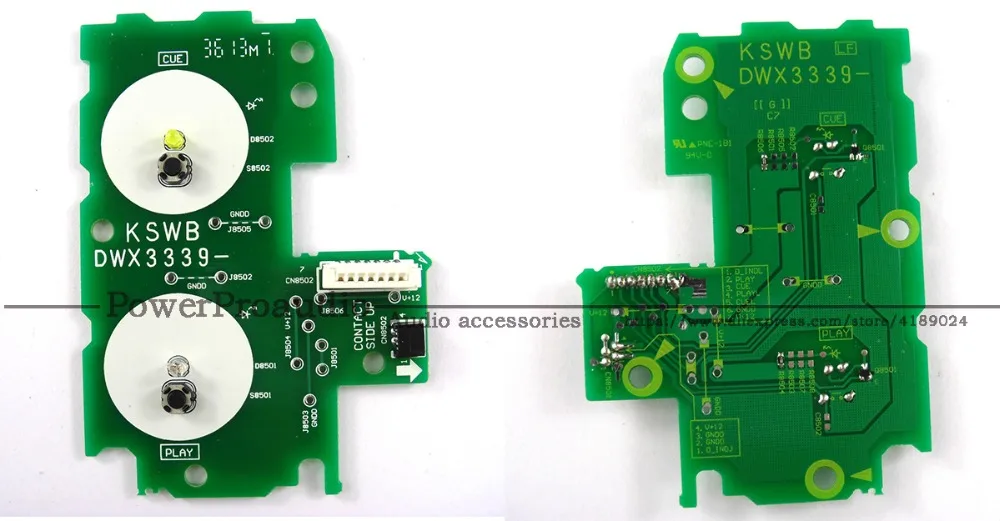 2x CDJ 2000 Nexus - Play Cue Circuit Board PCB DWX 3339 DWX3339 Green Version | - Цена: 