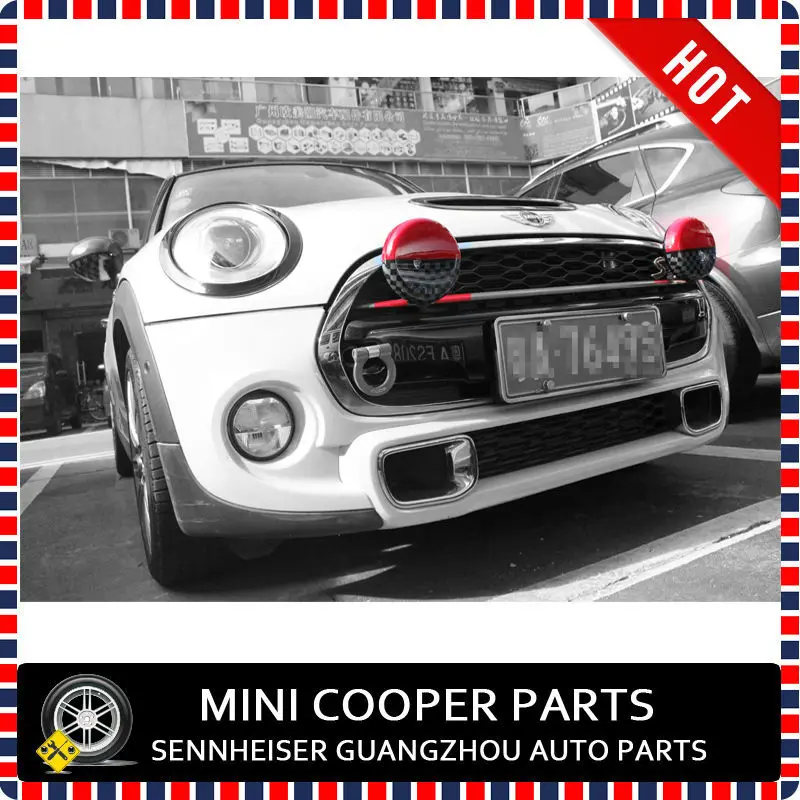 Фирменная Новинка пятна/противотуманных фар крышка в JCW Стиль 2 xCAP для Mini Cooper R55 R56 R57 R58 R59 R60 R61 F55 F56 F57 F54 F60