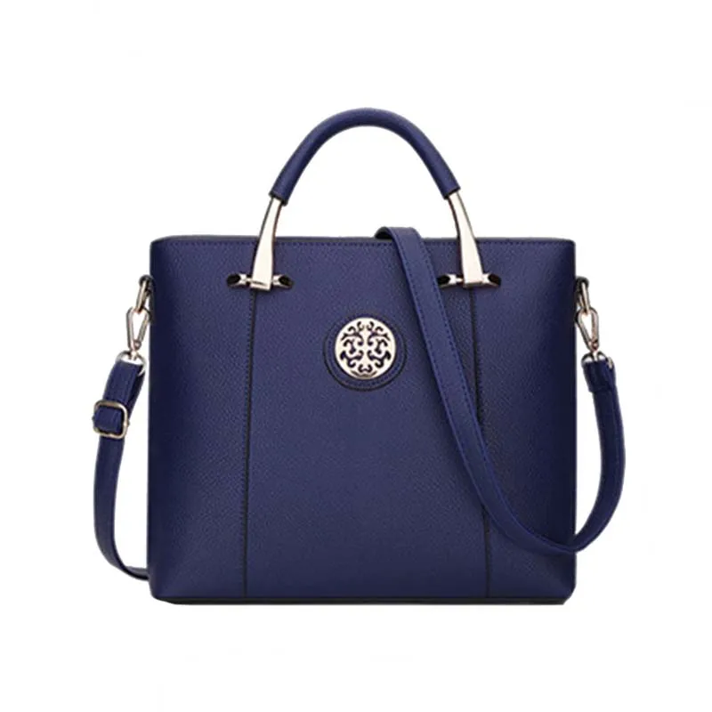 

Women PU Leather Handbag Fashion Female Shoulder Bags Famous Lady Exquisite Top-handle Bag Large Travel Casual Crossbody SS7094