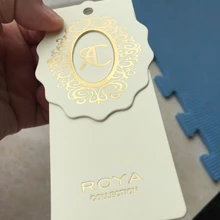 Бирка на заказ и этикетка для одежды напечатанная/одежда/наращивание волос/роскошь/ювелирные аксессуары DPN0733