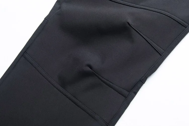 Новые высококачественные мужские ветрозащитные водонепроницаемые длинные флисовые теплые зимние мужские брюки размер S-2XL