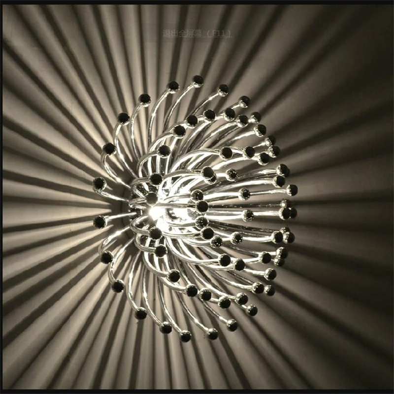 

Nordic Loft Art Jellyfish Personality Restaurant Ceiling Light Coral Fish Cafe Decoration Wall / Ceiling Light Fixtures
