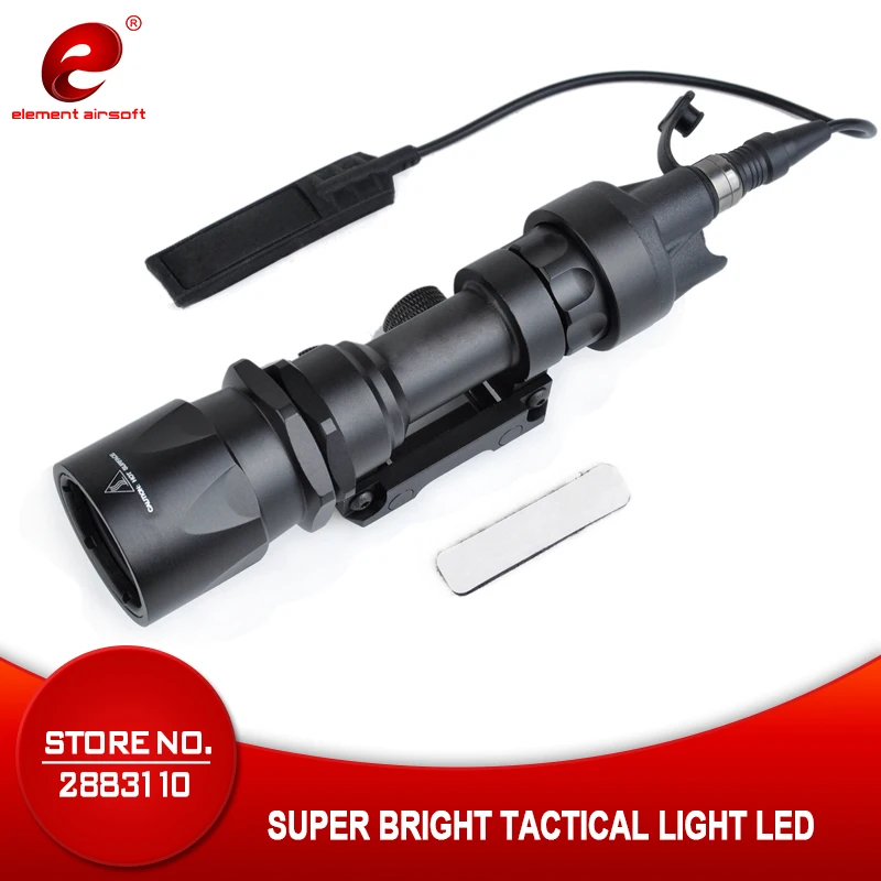 

Element SF M951 Tactical Light LED Version Super Bright Flashlight With Remote Pressure Switch Controller Hunting Lights EX 108