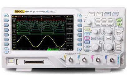 

Original RIGOL MSO1104Z Oscilloscope 100MHz 4 analog channels 16 Digital channels professional electronic testing tools